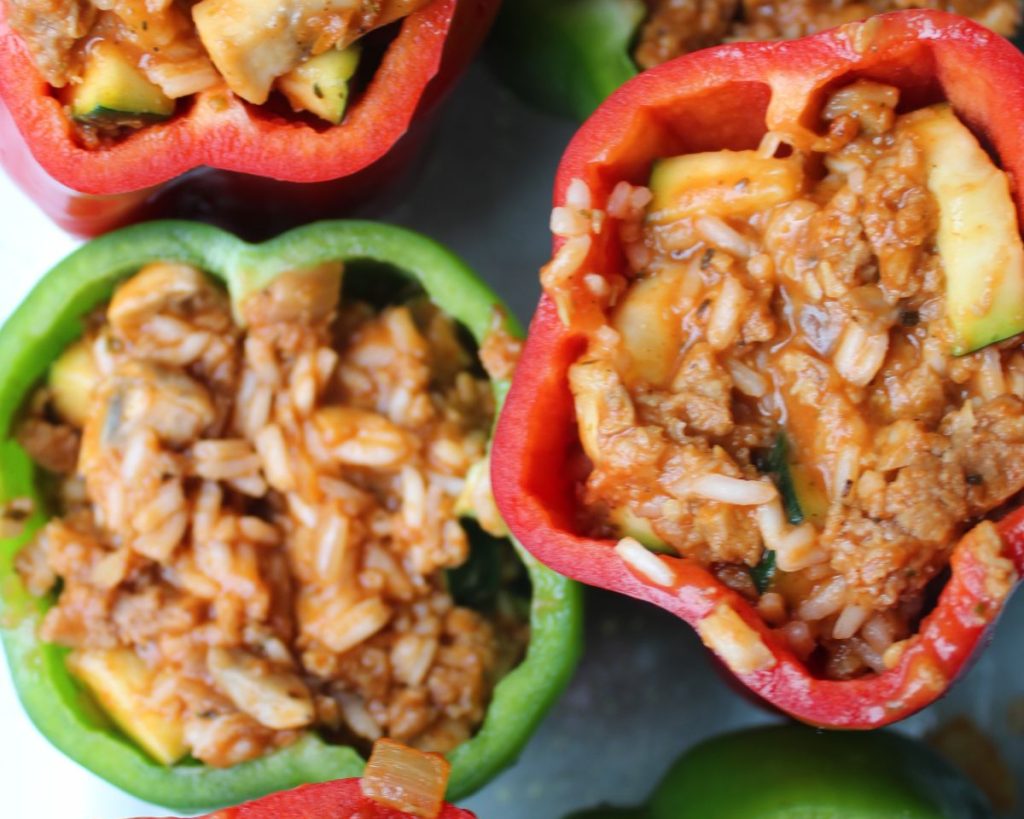 BEYOND MEAT STUFFED PEPPERS BY HASSLE FREE VEGAN e1713048869352