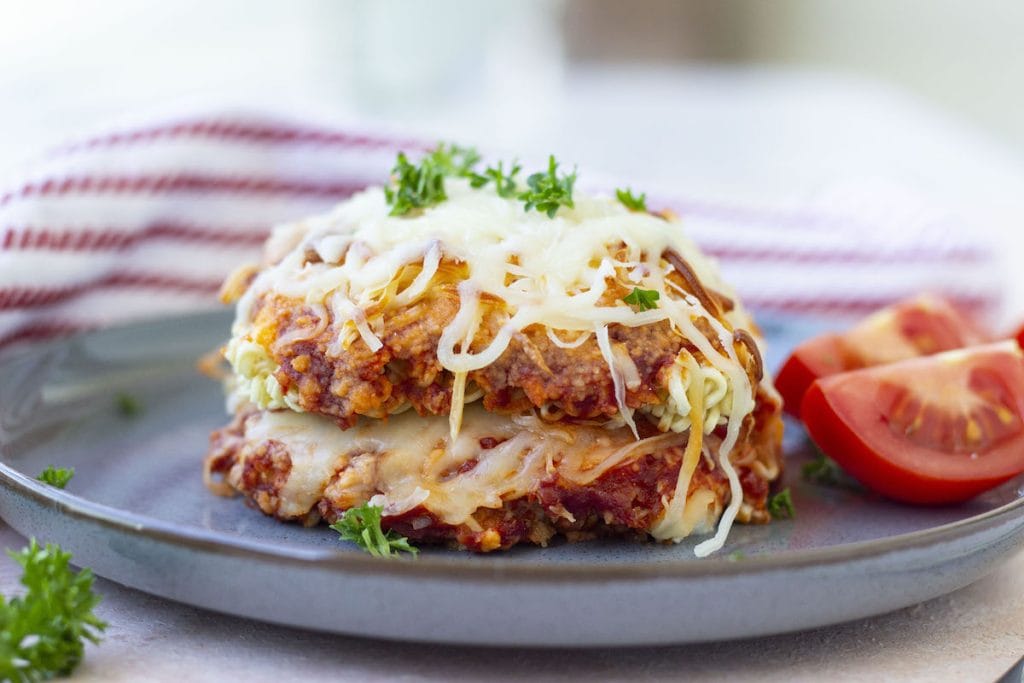 tiktok ramen lasagna